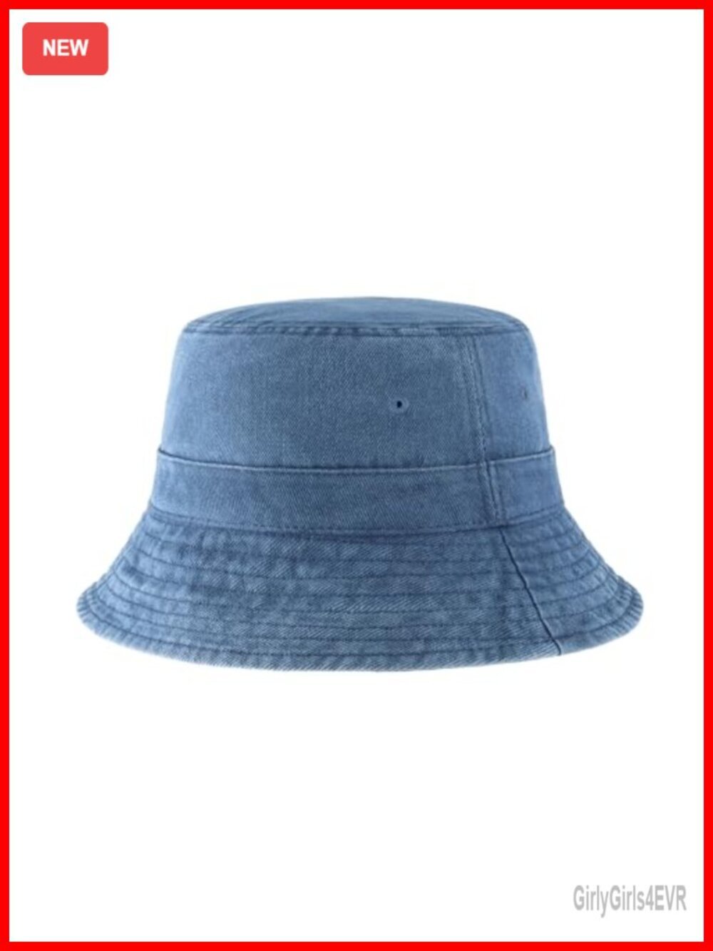Cotton Adjustable Bucket Hat with UPF 50+ Sun Protection for Beach, Golf,